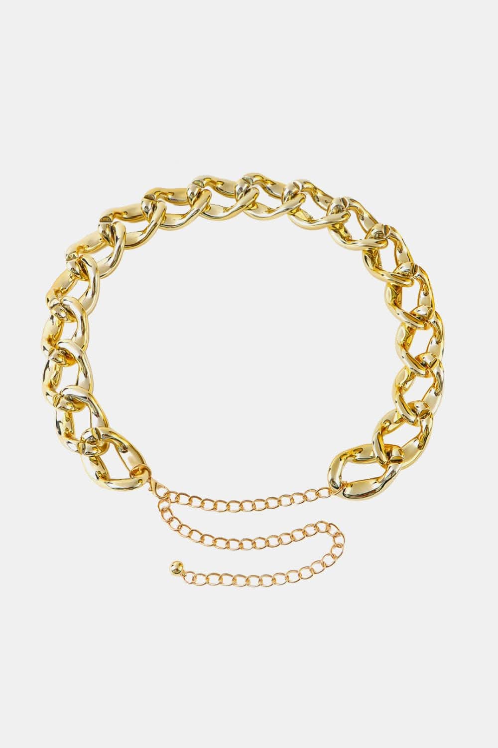Chic acrylic curb chain belt 1.2" - Love Salve